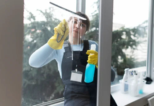 Nettoyage de vitres intérieures et extérieures à Marols